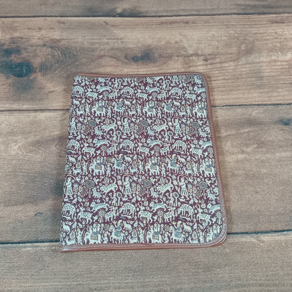Stroheim & Romann Fabric‎ Covered Folio Padfolio Journal Notebook